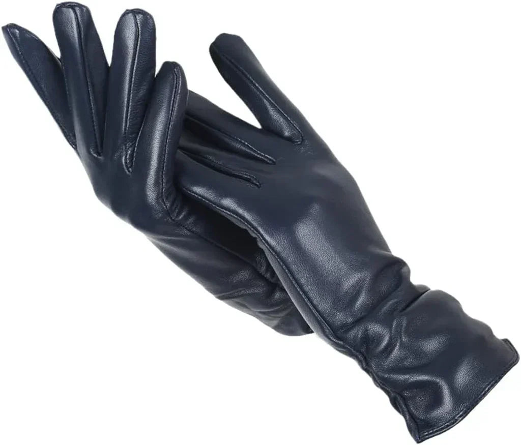 Leren Dameshandschoenen met Wol Voering – Stijlvolle Warmte & Comfort