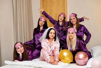 Dames Pyjama Set Zijdezacht Comfortabel Klassiek Ontwerp