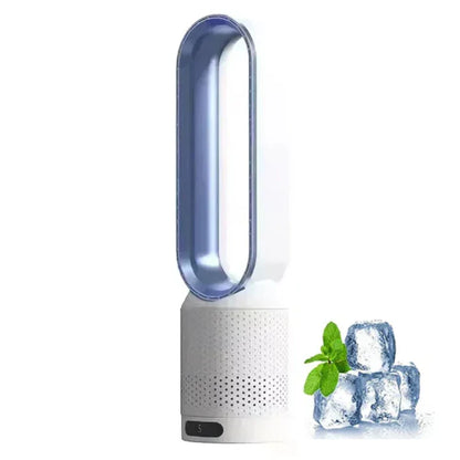 Draagbare Bladeloze Ventilator met Luchtzuivering Afstandsbediening Stille Werking Slaapkamer Kantoor