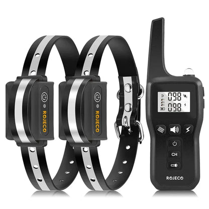 Trainingshalsband Hond Afstandsbediening 1000m IP67 Waterproof Vibratie Schok Oplaadbaar