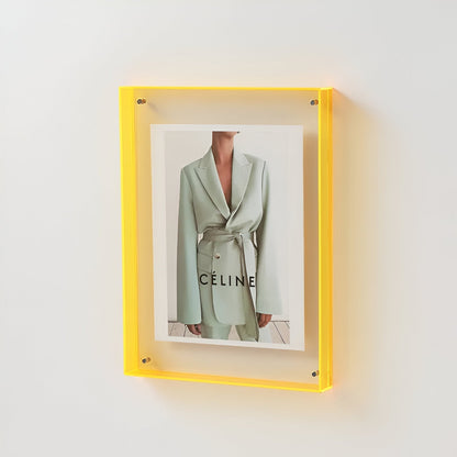 Fotolijst Transparant Acryl Minimalistisch Staand Hangend A4 A5 Modern Scandinavisch