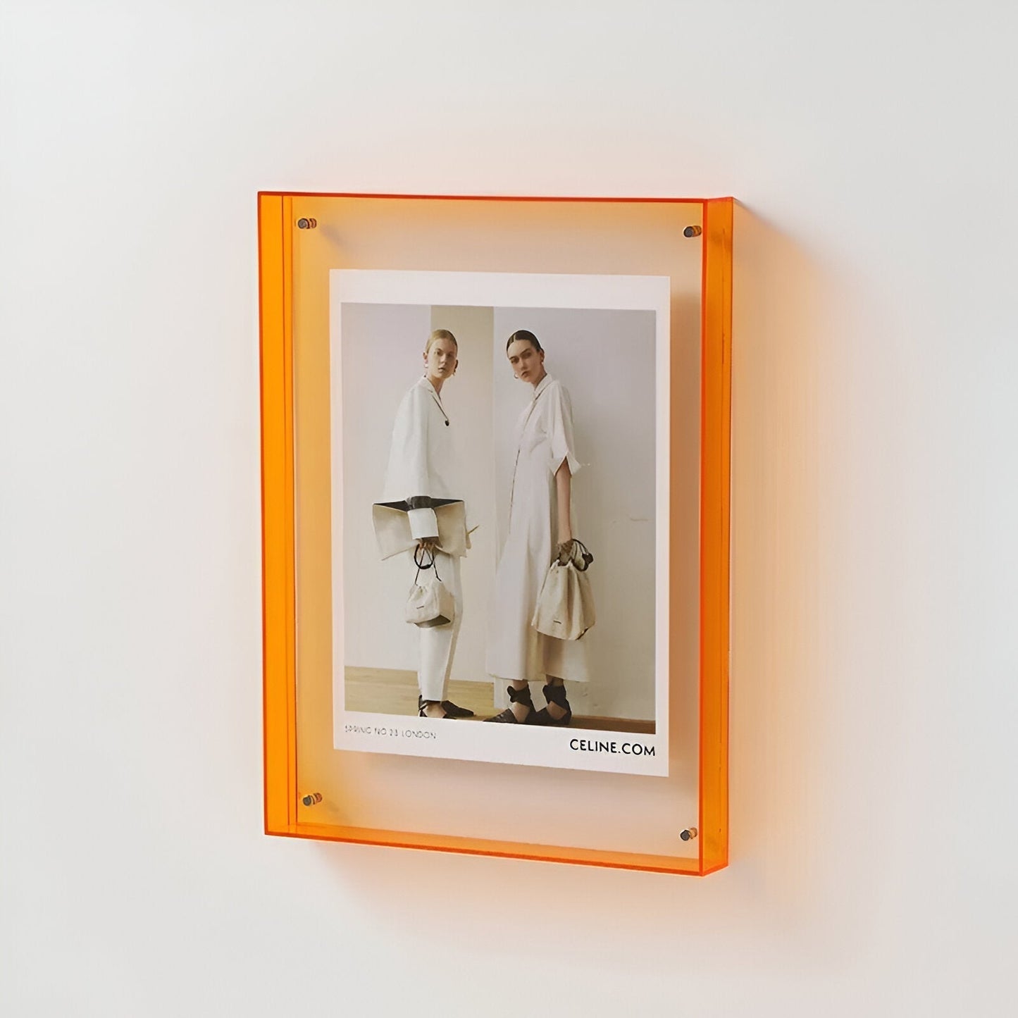Fotolijst Transparant Acryl Minimalistisch Staand Hangend A4 A5 Modern Scandinavisch