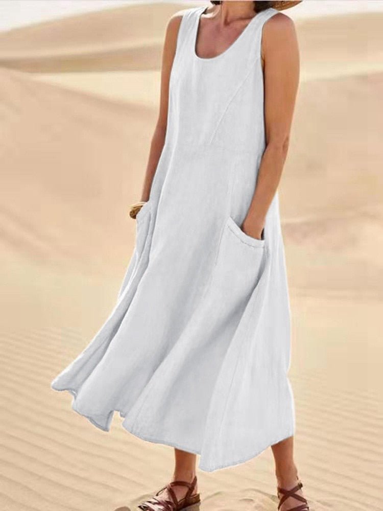 Zomerjurk voor Vrouw Fiorella Stijl
