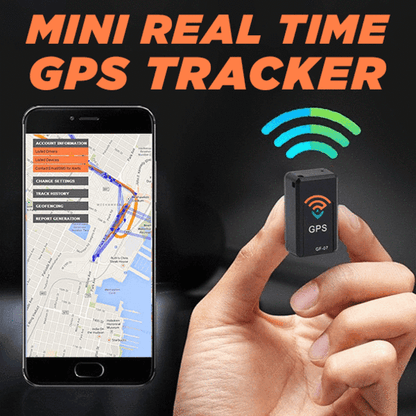 Compacte GPS-Tracker met Magnetische Bevestiging voor Real-Time Volgen en Positiebepaling