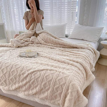 Duvet Sherpa Verzwaringsdeken 150x200cm Grijs Tweepersoons Warm Fleece Deken Bedsprei Zwaartedeken Winter Slaapkamer