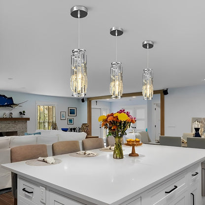 Kristallen Hanglamp Zwart Ijzer E27 Eetkamer Woonkamer Industrieel Retro Plafondlamp Pendellamp Kristalglas Bar Gangpad