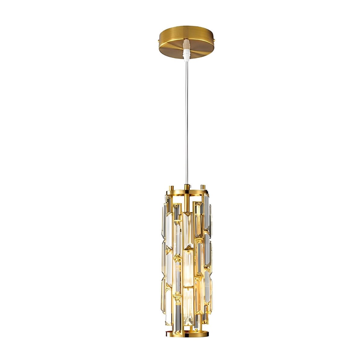 Kristallen Hanglamp Zwart Ijzer E27 Eetkamer Woonkamer Industrieel Retro Plafondlamp Pendellamp Kristalglas Bar Gangpad
