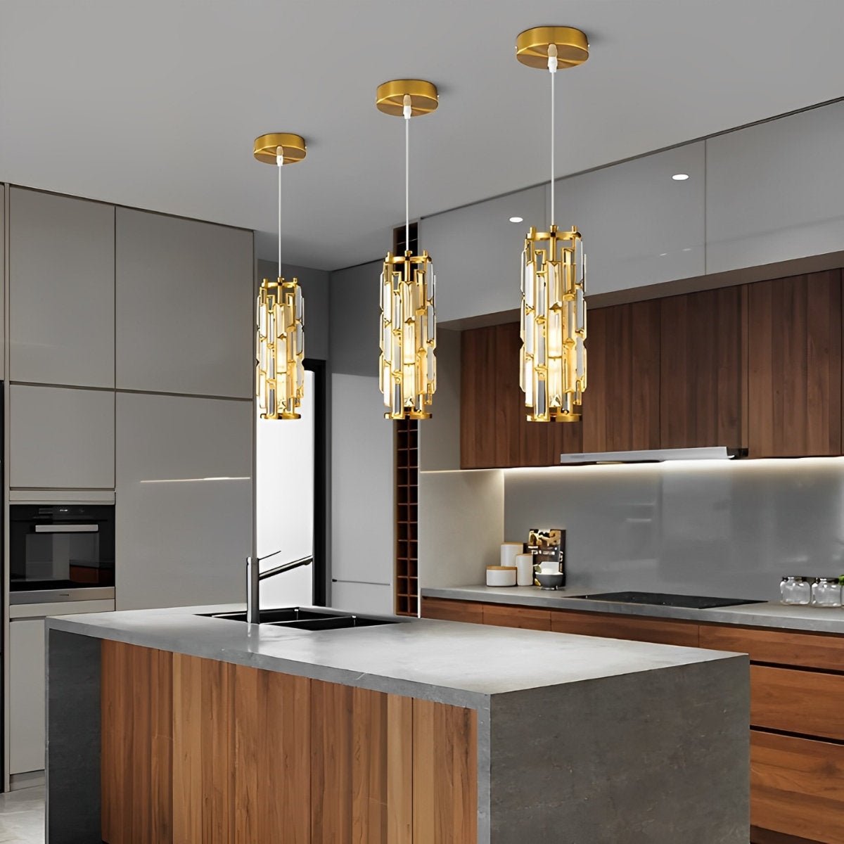 Kristallen Hanglamp Zwart Ijzer E27 Eetkamer Woonkamer Industrieel Retro Plafondlamp Pendellamp Kristalglas Bar Gangpad