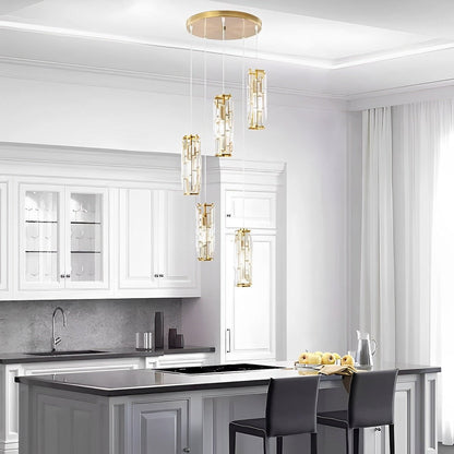 Kristallen Hanglamp Zwart Ijzer E27 Eetkamer Woonkamer Industrieel Retro Plafondlamp Pendellamp Kristalglas Bar Gangpad