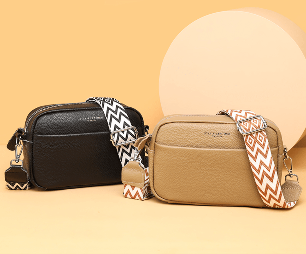 Leren Crossbody Tas voor Dames Kleine Schouder tas