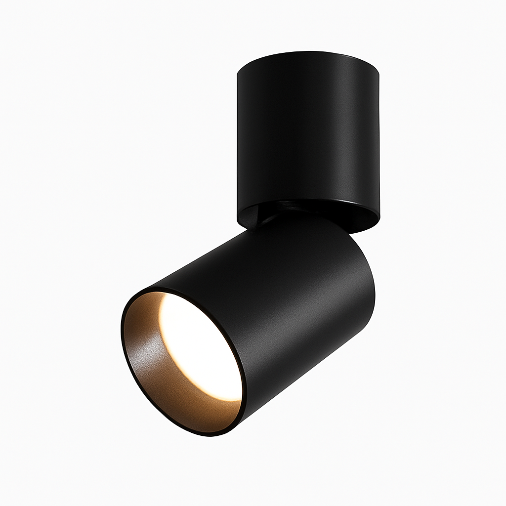 Opbouwspot LED Kantelbaar Wit Aluminium 7W-12W Plafond Woonkamer Verstelbare Spot Opbouw Plafondspot 360° Draaibaar Slaapkamer Keuken
