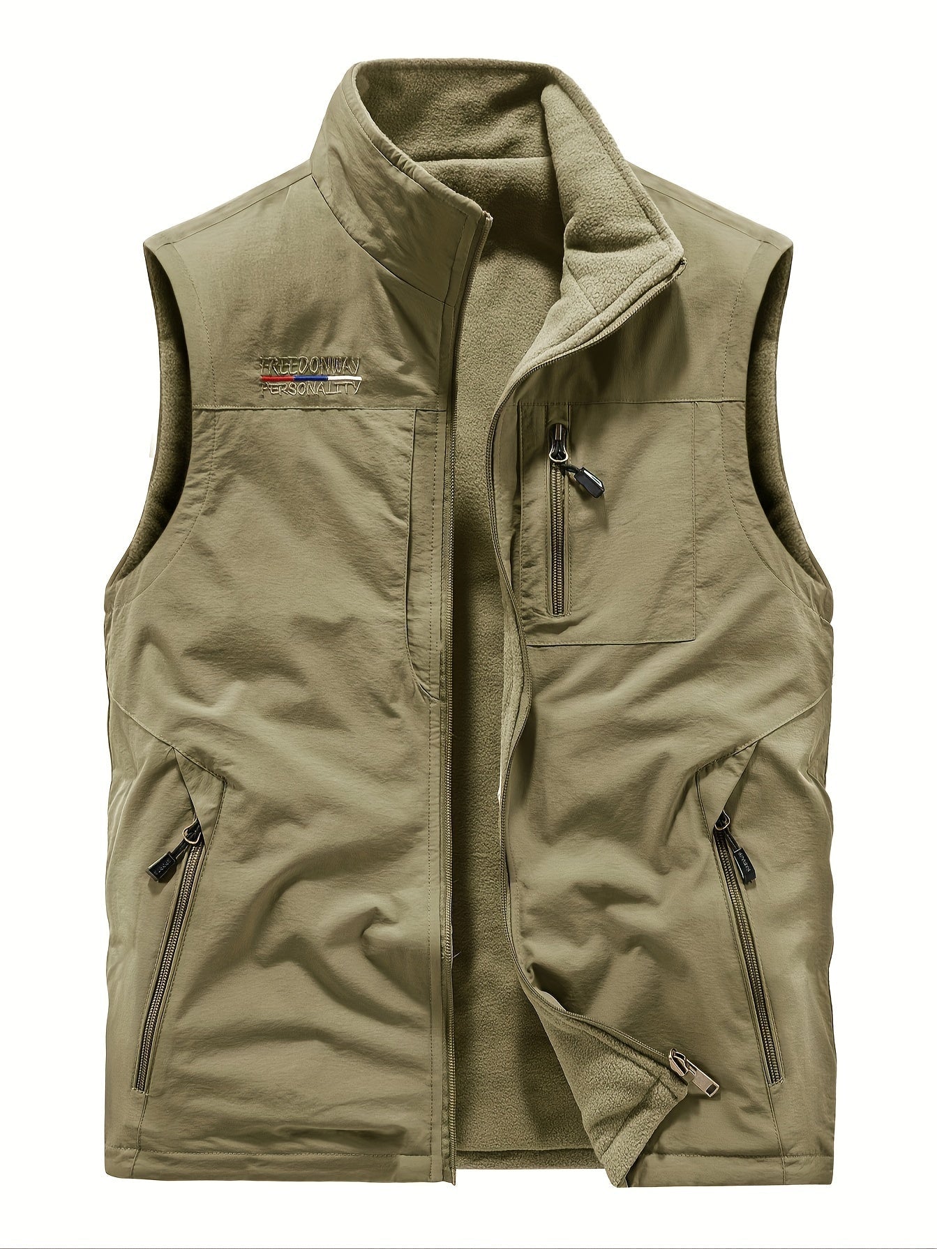 Reversibele Cardigan Zonder Mouwen
