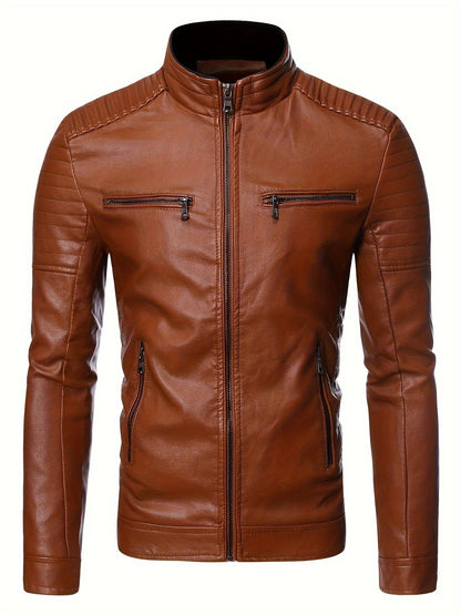 Leren Jas Elegant en Stijlvol - StudioMarella