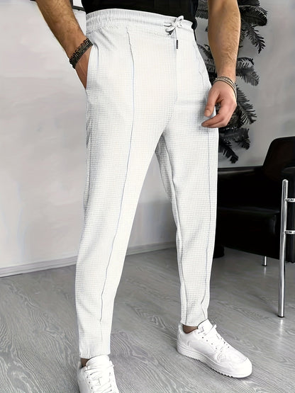 Heren Chino Broek Slim Fit Hoge Kwaliteit Stof