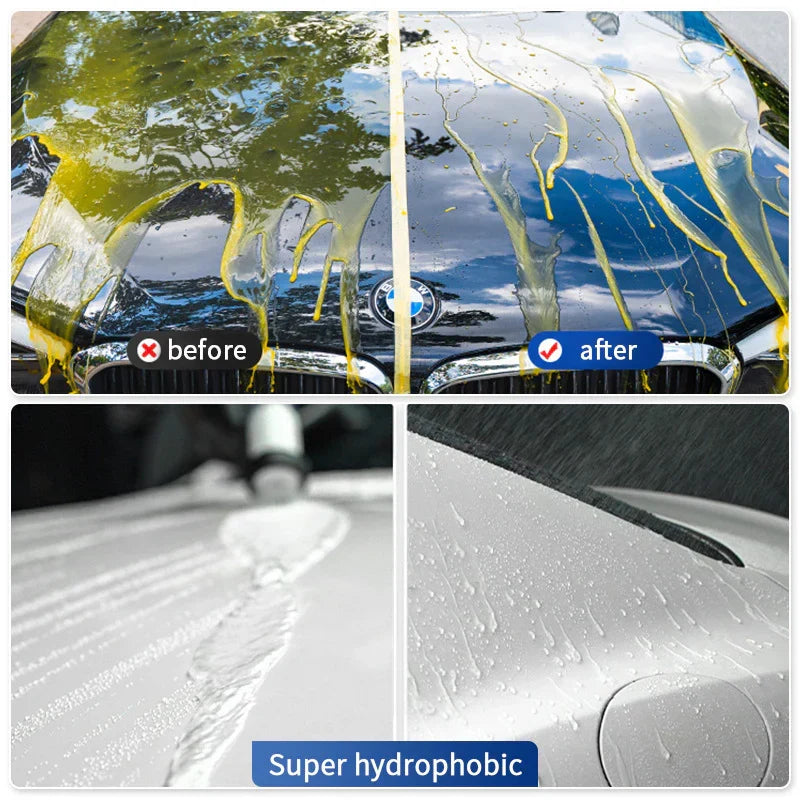 3-in-1 Auto Beschermende Coating Spray – Hoogglans & Waterdicht – Voor Lak & Exterieur