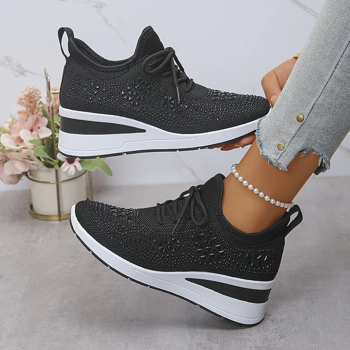 Dames Comfortabele Sneakers Met Stevige Pasvorm