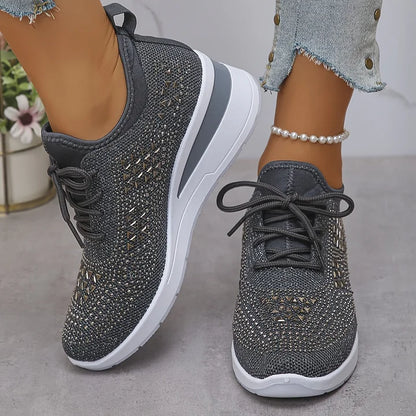 Dames Comfortabele Sneakers Met Stevige Pasvorm