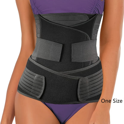 3-in-1 Postpartum Buikband – Verstelbare Herstelband voor Buik, Taille & Bekken