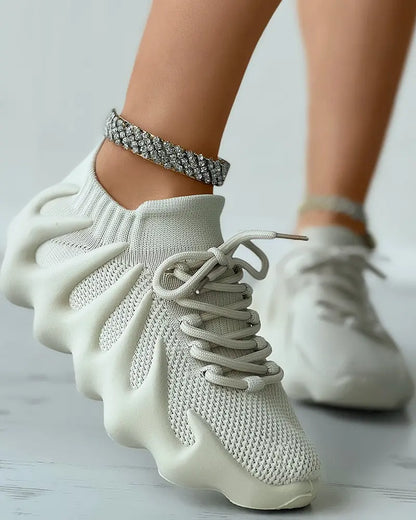 Dames Sneakers Lichtgewicht Sport Schoenen met Schokdemping