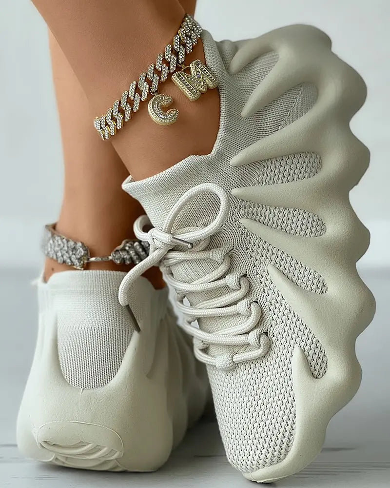 Dames Sneakers Lichtgewicht Sport Ademend met Schokdemping