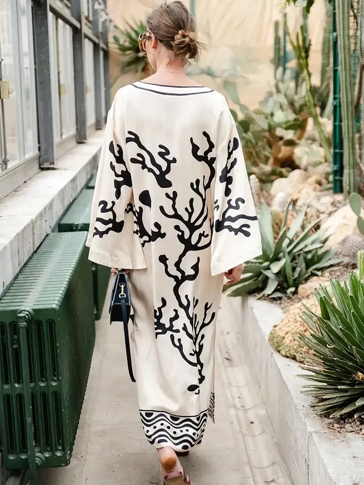 Galilea | Maxi Jurk Lange Mouwen