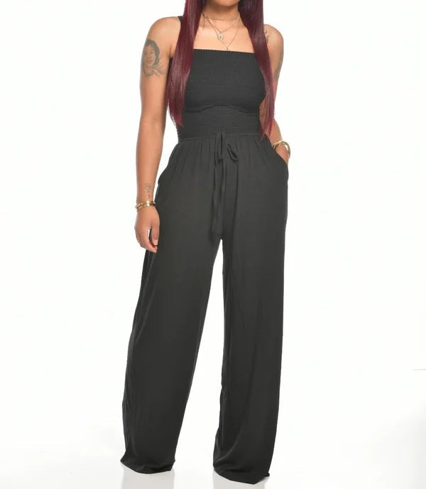 Vrouwelijke Jumpsuit Zonder Bandjes Zomerjurk Kort
