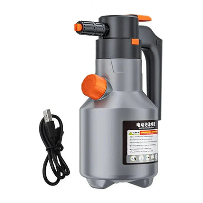 Elektrische Schuimspuitfles Auto Draadloos 22 x 30,5 cm Verstelbare Nozzle Wasbeurt Voertuigonderhoud
