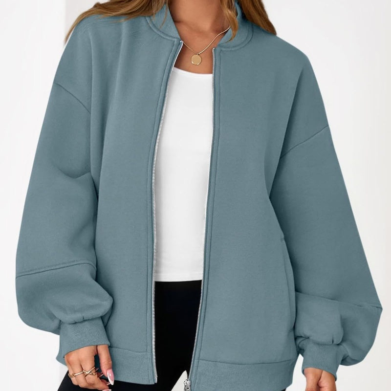 Dames Bomberjack Oversized Sportieve Ritsjas