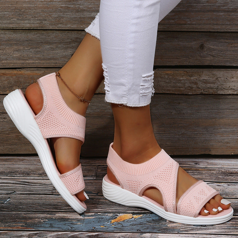 Dames Orthopedische Sandalen Zacht Comfortabel Open Teen - StudioMarella