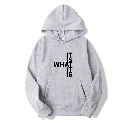 Dames Hoodie Met Leuke Tekst Print Zacht en Warm