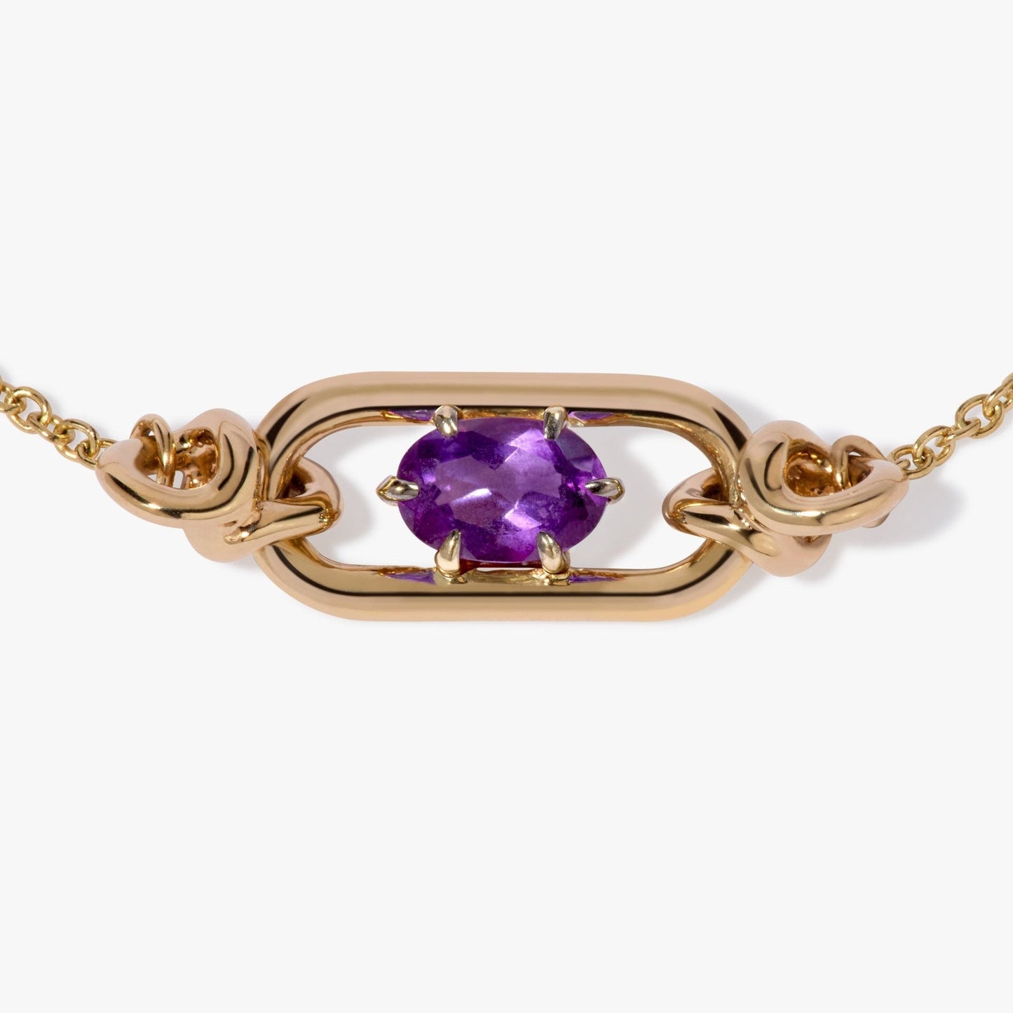 Goudkleurige Armband met Geboortesteen voor Vrouw