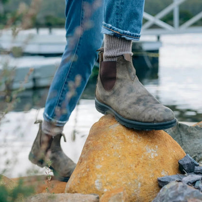 Waterdichte Heren Chelsea Laarzen Slip-On Design