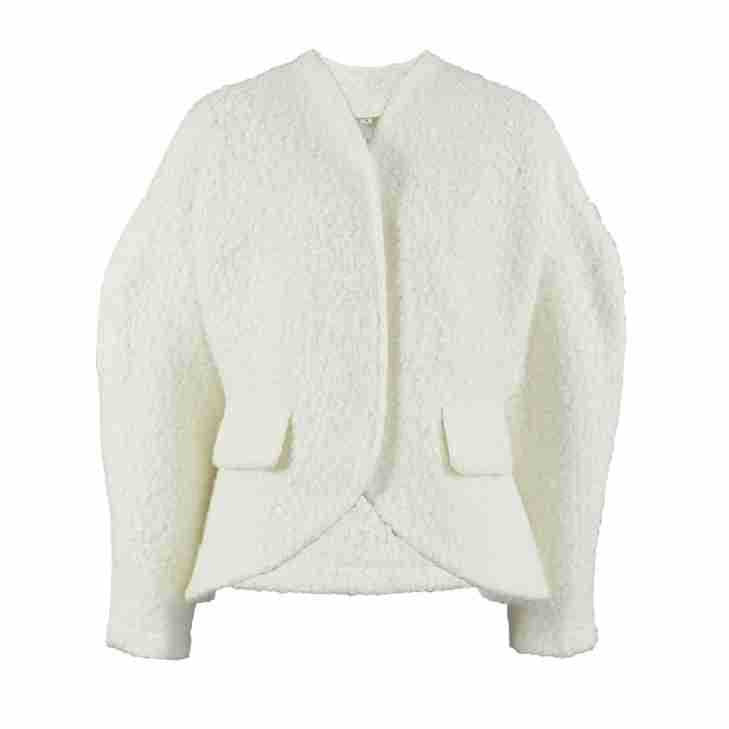 Dames Wollen Jas Warm en Stijlvol Luxe Model