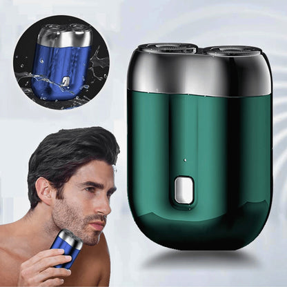 Compacte Oplaadbare Scheerapparaat met USB Poort – Waterdicht Reisscheerapparaat voor Gezicht en Lichaam