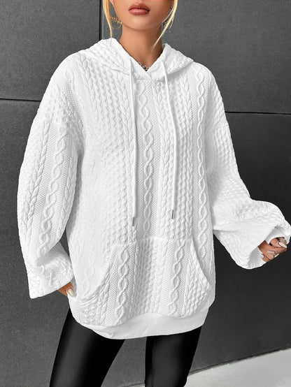 Luxe Oversized Hoodie voor Vrouwen Zacht en Stijlvol - StudioMarella