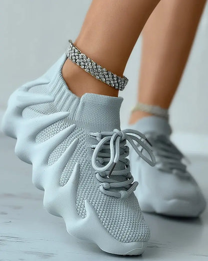 Dames Sneakers Lichtgewicht Sport Schoenen met Schokdemping