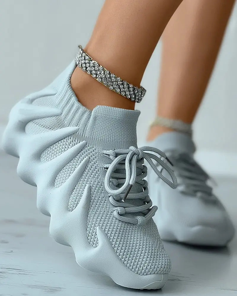 Dames Sneakers Lichtgewicht Sport Ademend met Schokdemping