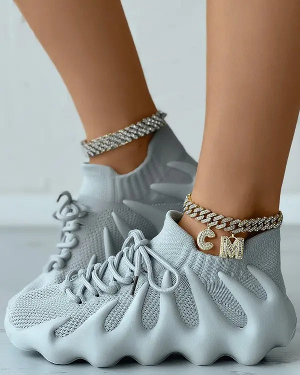 Dames Sneakers Lichtgewicht Sport Ademend met Schokdemping