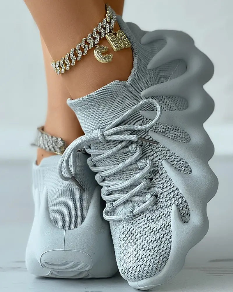 Dames Sneakers Lichtgewicht Sport Schoenen met Schokdemping