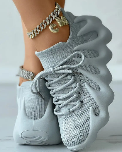 Dames Sneakers Lichtgewicht Sport Schoenen met Schokdemping
