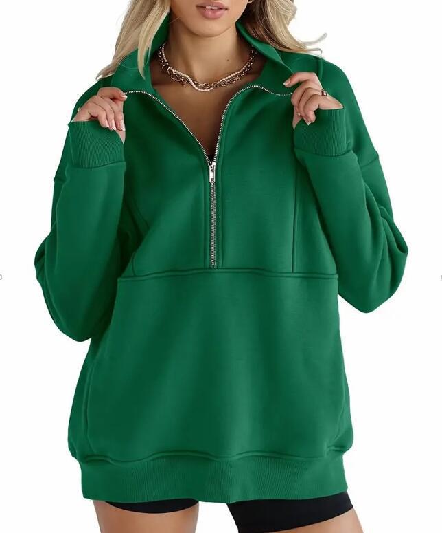 Dames Trui Oversized Warm met Kangoeroezak Comfortabel