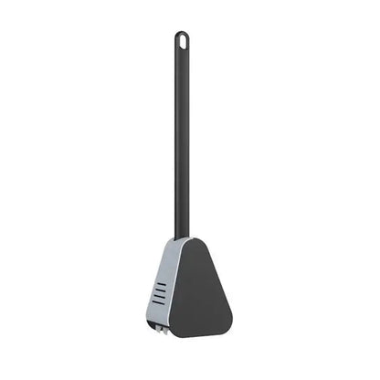 Siliconen Toiletborstel Antibacterieel 36 cm Wandhouder Snel Drogend Flexibele Borstelharen Badkamer Accessoire