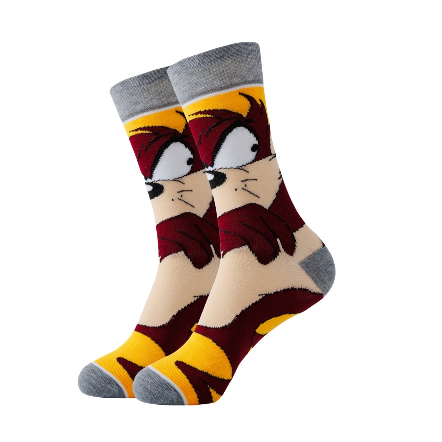 Cartoon Sokken Set 20 Paar Polyester Spandex Multicolor Casual Streetwear Unisex Ademend Elastisch