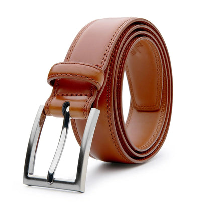 Leren Riem met Klassieke Gespsluiting voor Mannen en Vrouwen – Premium Kwaliteit in 7 Kleuren