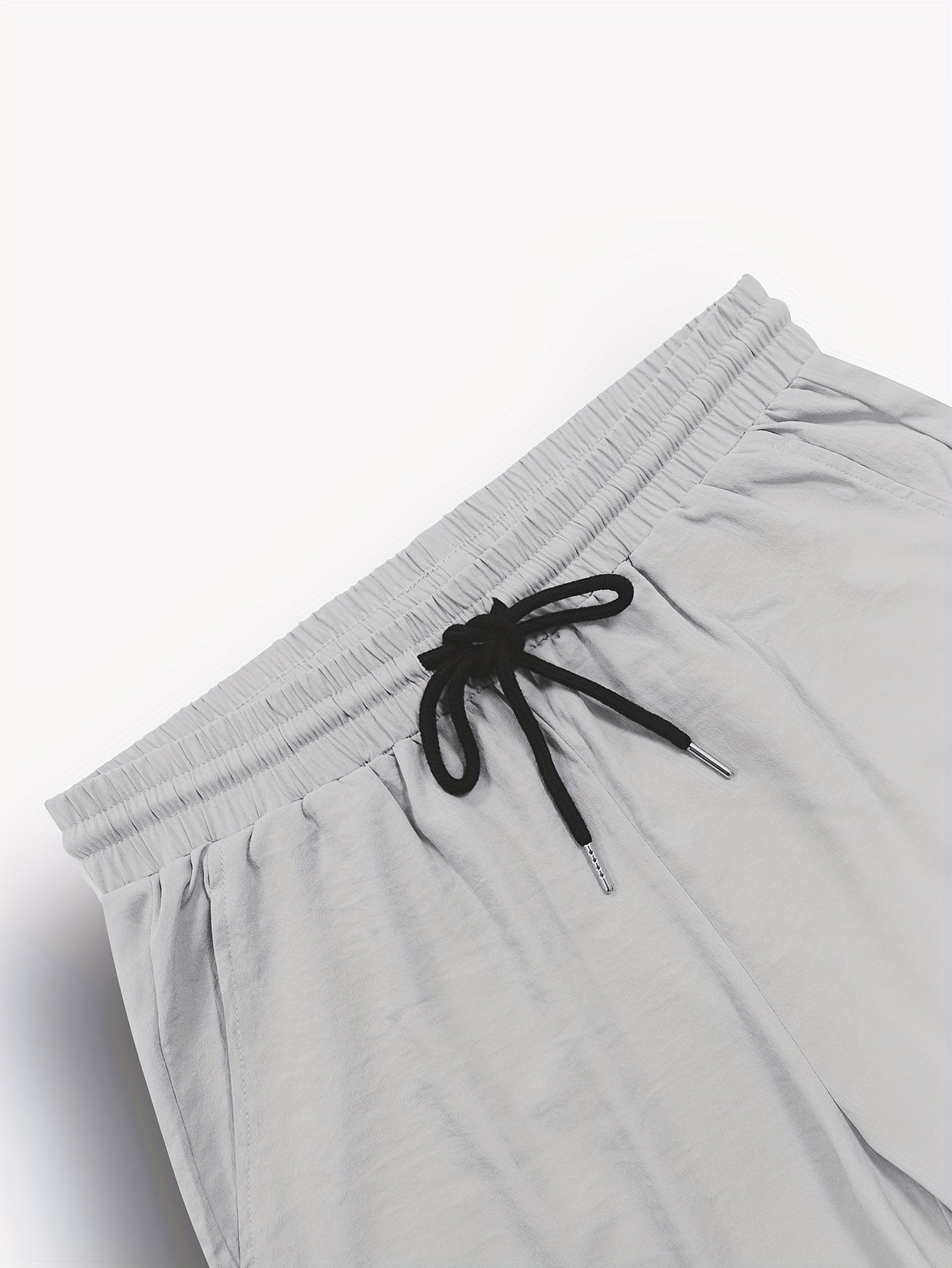 Korte Mouw Top en Broek Set Effen Kleur Zomer