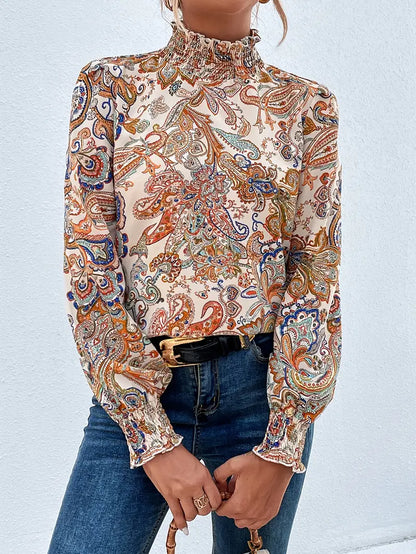 Dames Top Lange Mouwen Elegant Zwart