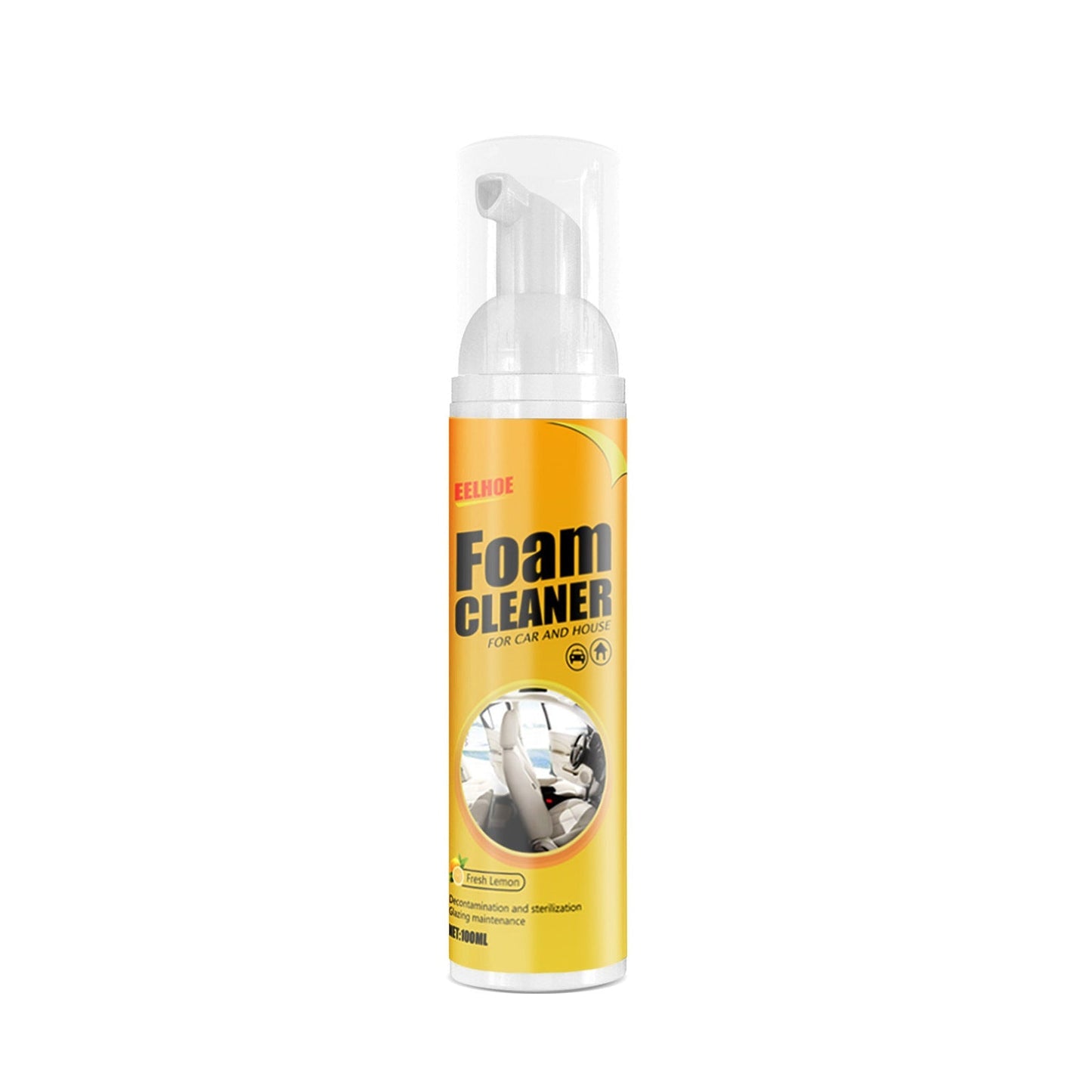 Multifunctionele Schuimreiniger Spray - Professionele Universele Vlekverwijderaar voor Auto, Keuken, Badkamer & Meubels