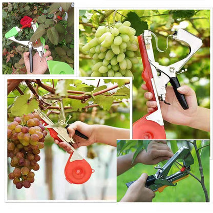 Plantensteun Bindmachine voor Tomaten & Klimplanten – Snelle Bevestiging aan Stokken & Latwerk