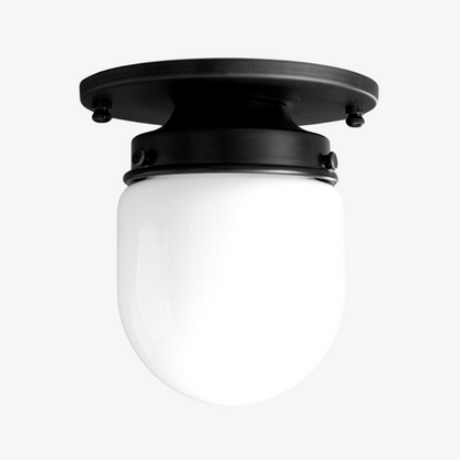Opaal Glazen Wandlamp & Plafondlamp Dubbelfunctie Modern Design Messing