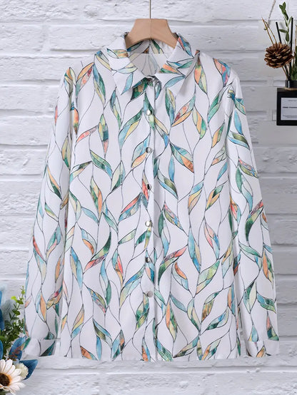 Dames Blouse Elegante Korte Mouw
